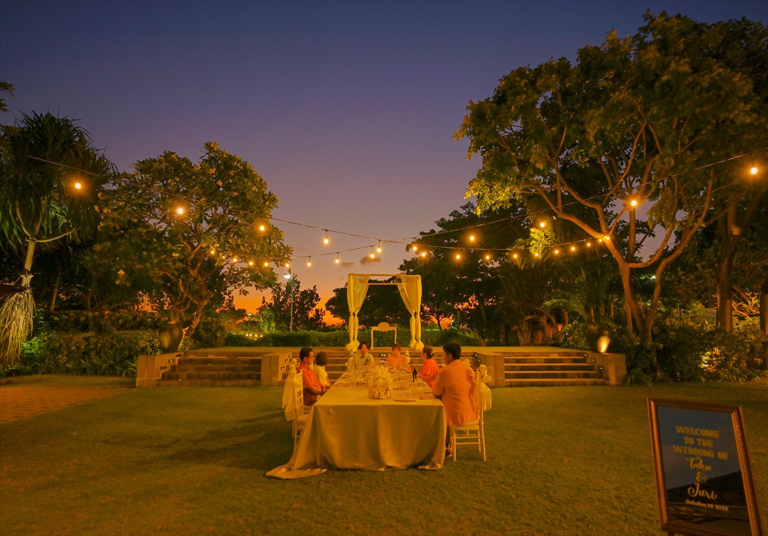 Bali Wedding Padma Legian (38)_R バリ・ウェディング マジックアワーに包まれたガーデン・パーティー