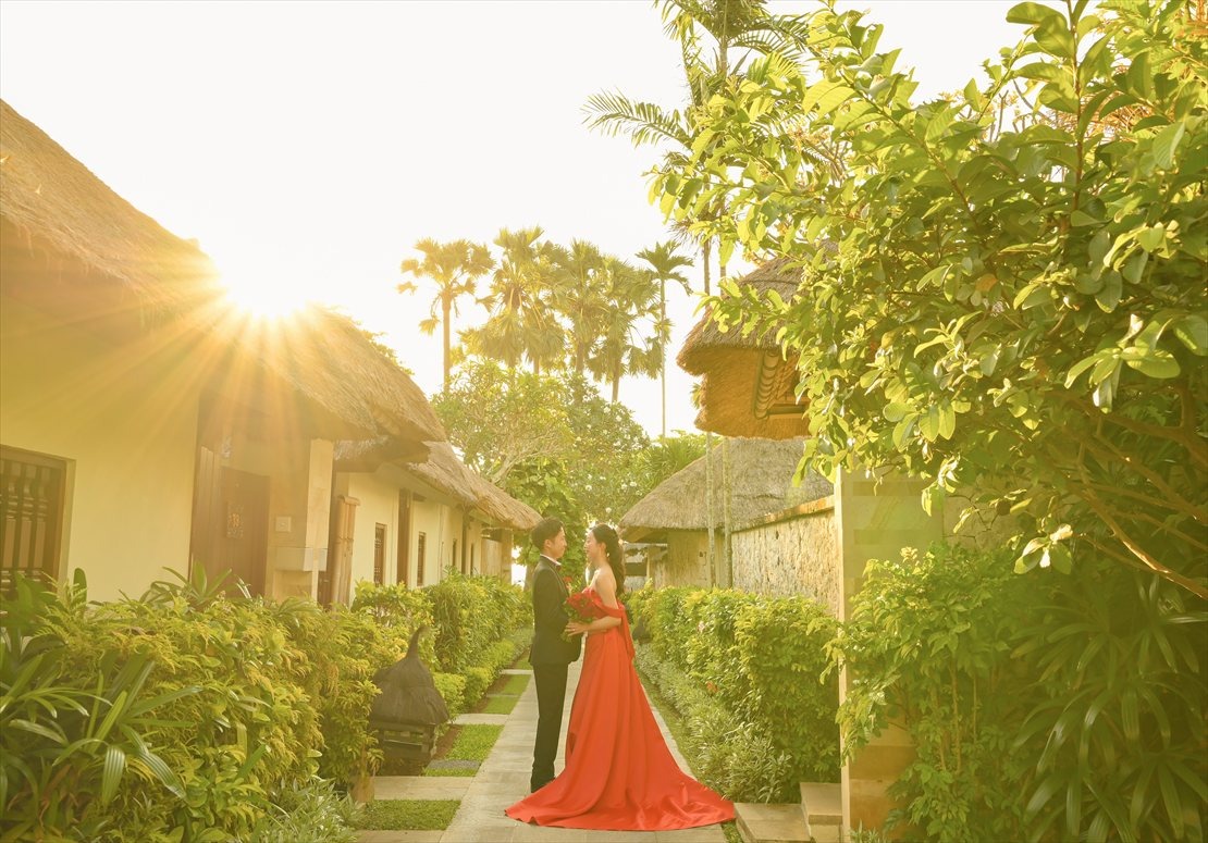 バリ挙式　衣装チェンジ後ベルモンド・ジンバランへ移動