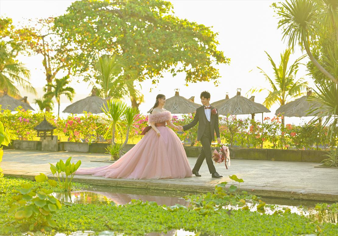 Belmond Jimbaran Sunset Wedding (2)_R バリ島ウェディング ベルモンド・ジンバランへ移動