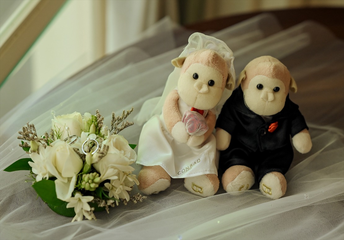 コンラッド・バリ挙式プラン：コンラッド・モンキー・ギフト