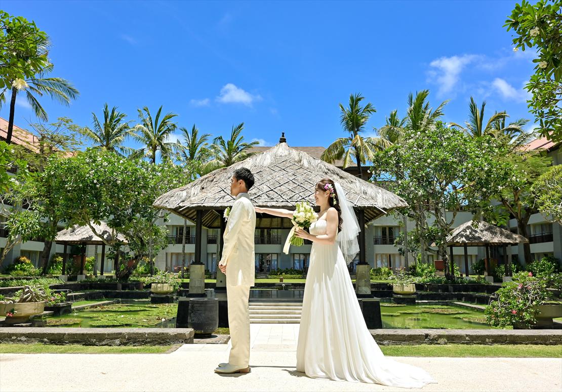 バリ島挙式　ガゼボ・ガーデン ファーストミート