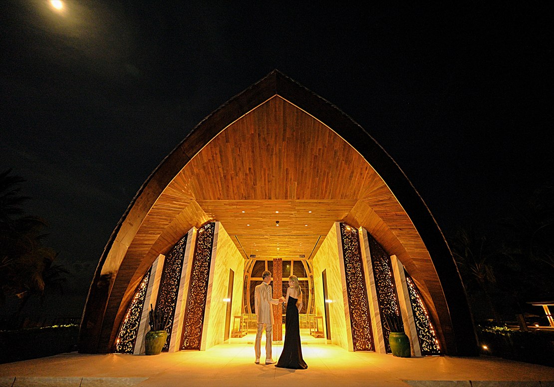 Kempinski Bali Wedding Night Shot (2)_R ケンピンスキ・バリ挙式 オーシャンフロント・チャペル ナイト撮影