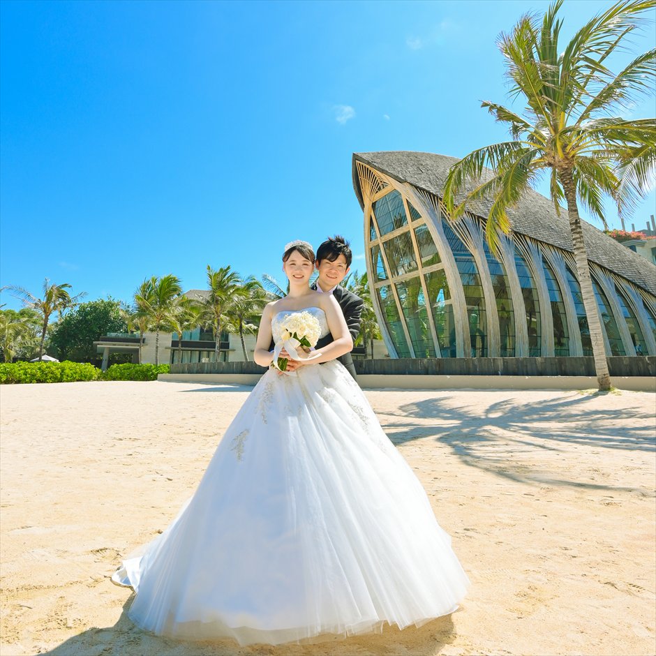 ジ・アプルヴァ・ケンピンスキ・バリ結婚式 オーシャンフロント・チャペル挙式・ウェディング