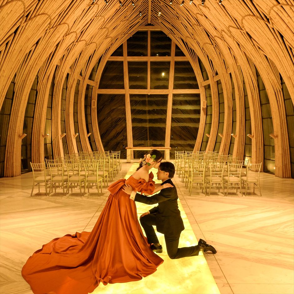 バリ挙式 ケンピンスキ・バリ ウェディング アプルヴァ・オーシャンフロント・チャペル結婚式