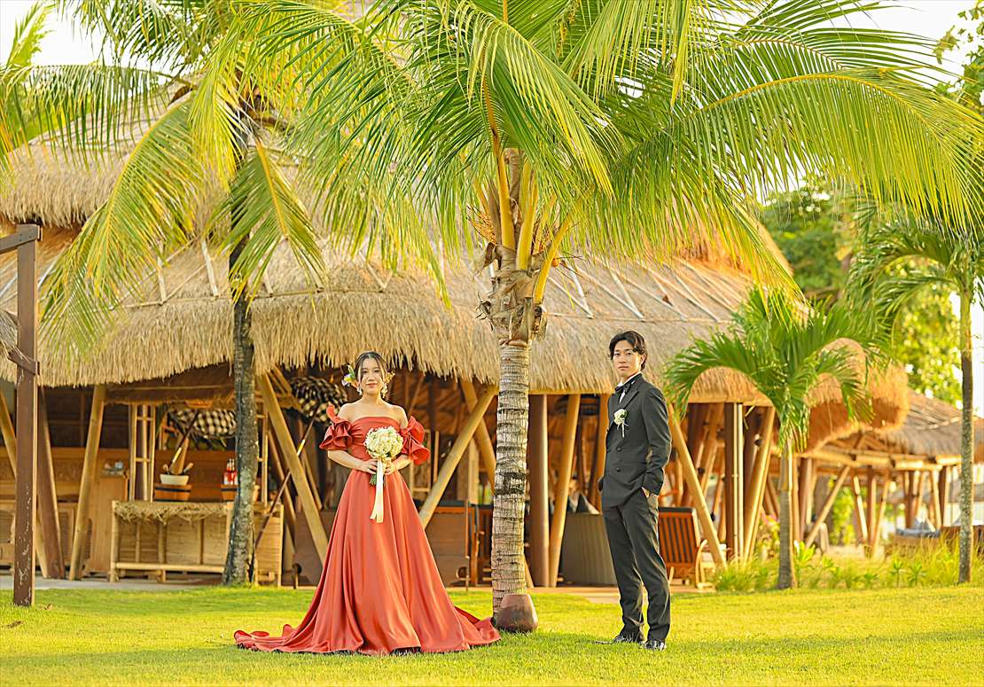 バリ島挙式　衣装チェンジ後ベルモンド・ジンバランへ