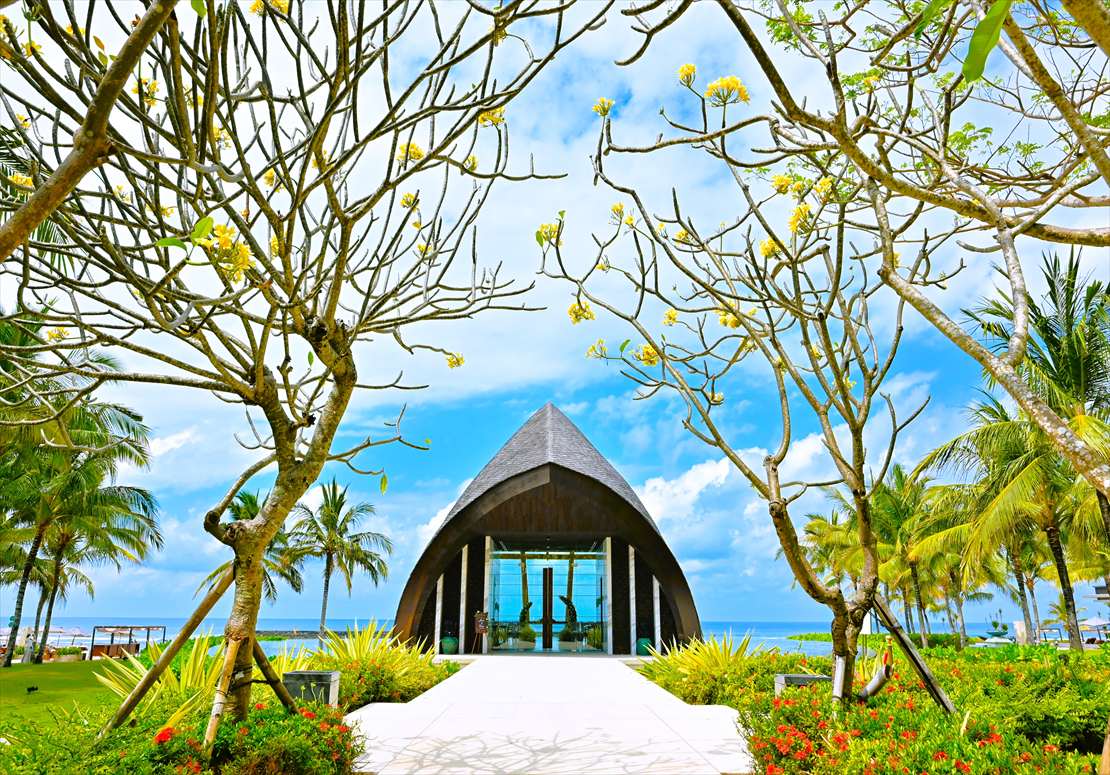 Apurva Kempinski Bali Wedding Oceanfront Chapel (1)_R バリ島結婚式 アプルヴァ・オーシャンフロント・チャペル・ウェディング
