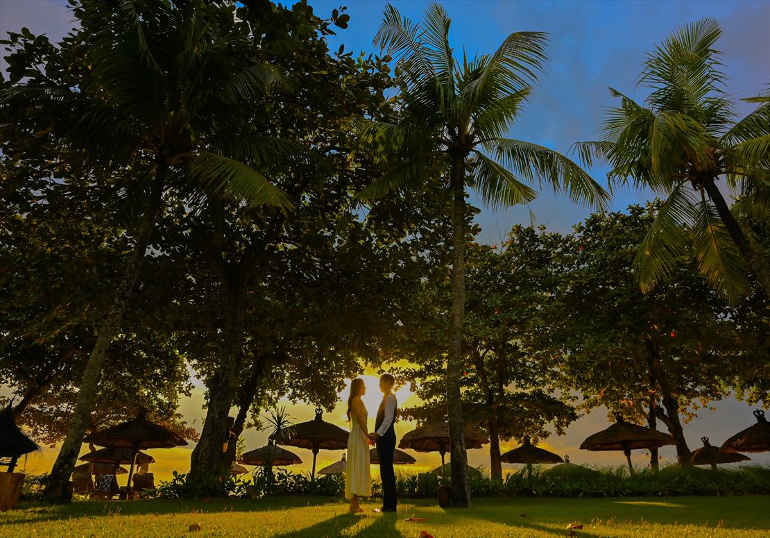 Bali Sunset Wedding Belmond Jimbaran (2)_R バリ島結婚式 ガーデン サンセット・ウェディング・フォト