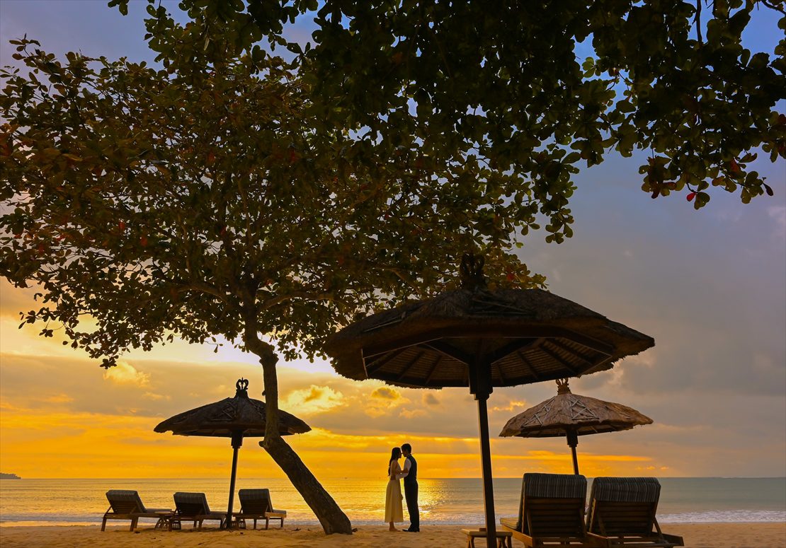 Bali Sunset Wedding Belmond Jimbaran (3)_R バリ挙式 ビーチ サンセット・ウェディング・フォト