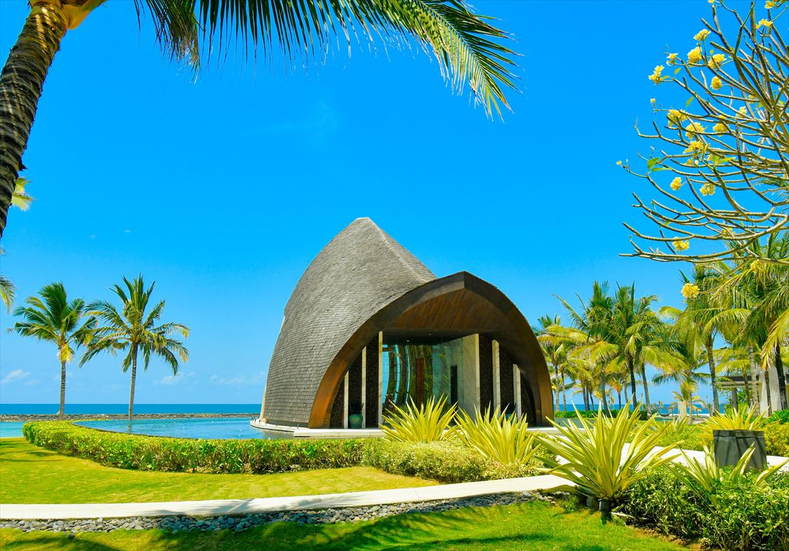 ケンピンスキ・バリ挙式 オーシャンフロント・チャペル