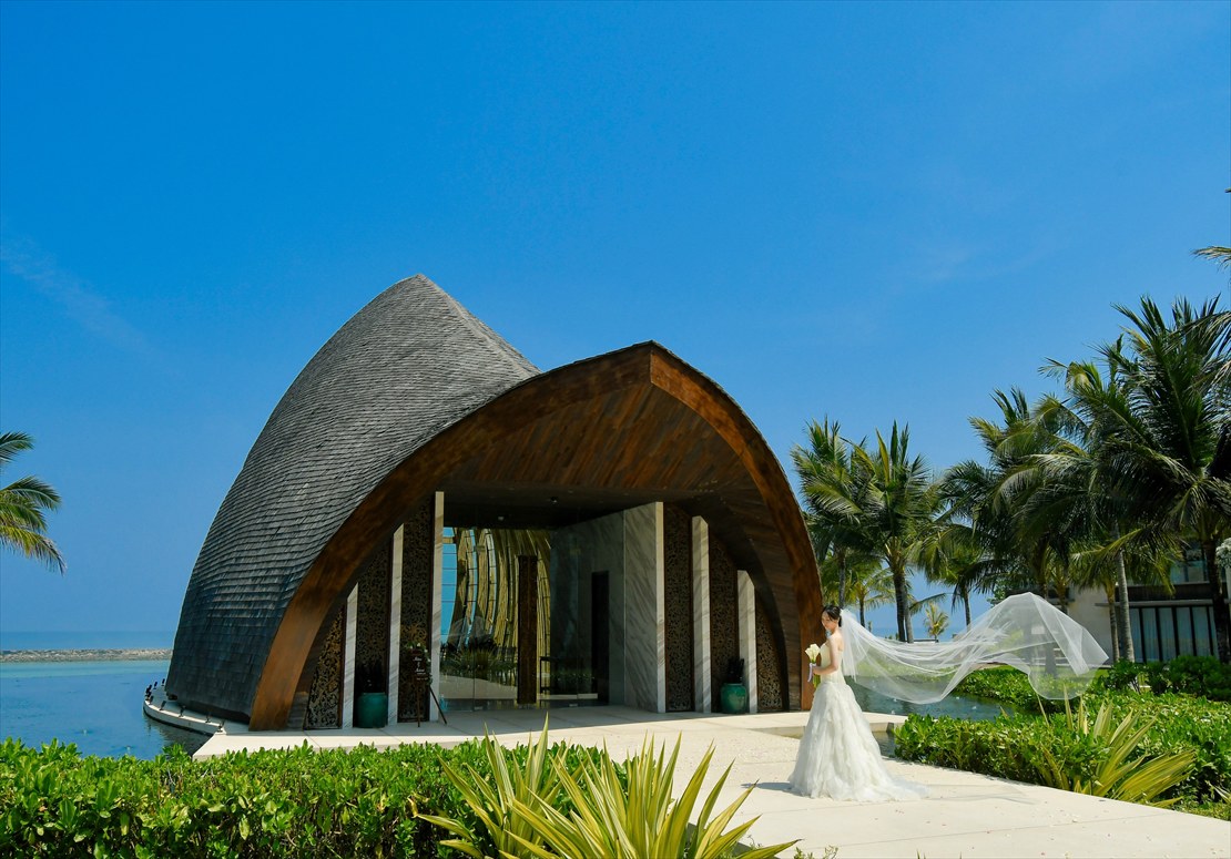 Bali Wedding Apurva Kempinski Oceanfront Chapel (16)_R バリ島ウェディング オーシャンフロント・チャペル挙式後撮影