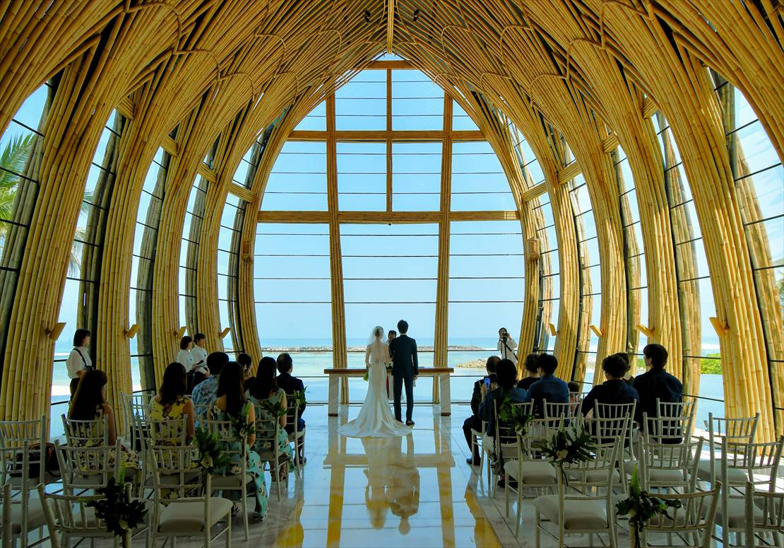 Bali Wedding Apurva Kempinski Oceanfront Chapel (17)_R バリ ウェディング オーシャンフロント・チャペル挙式シーン