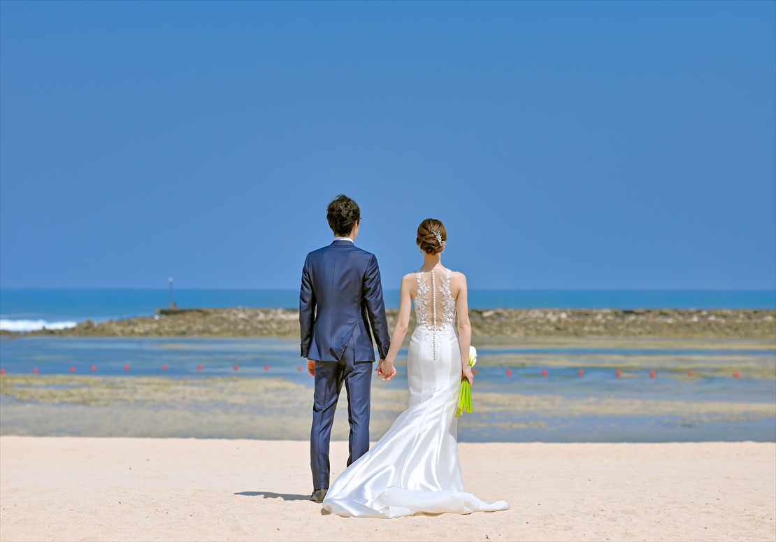 Bali Wedding Apurva Kempinski Oceanfront Chapel (24)_R バリ ウェディング 白砂が広がるケンピンスキ・バリのビーチ