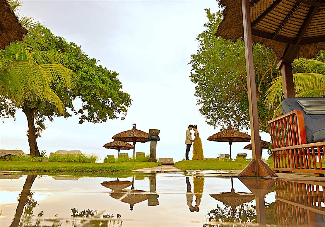 Belmond Jimbaran Bali Sunset Wedding (1)_R バリ島結婚式 ベルモンド・ジンバランへ移動