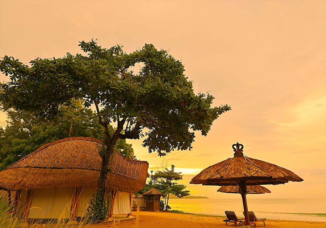 Belmond Jimbaran Bali Sunset Wedding (3)_R バリ島挙式 バンブー・パビリオン サンセット撮影