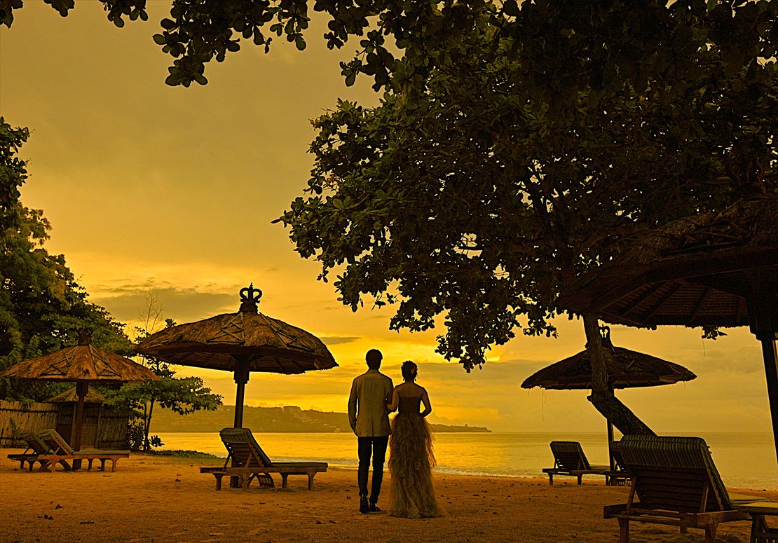 Belmond Jimbaran Bali Sunset Wedding (5)_R バリ結婚式 ビーチ サンセット・フォトウェディング