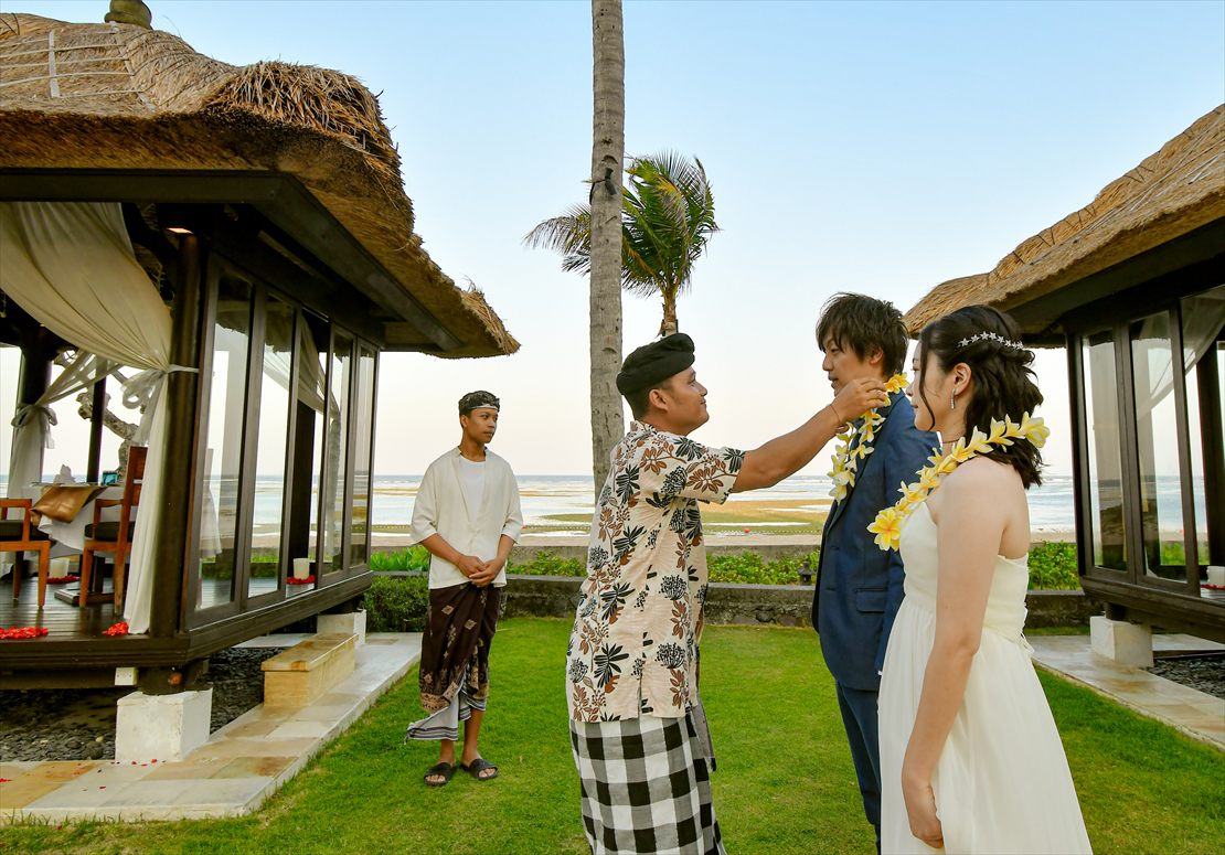 バリ挙式 プルメリア・レイ ウェディング・ディナー