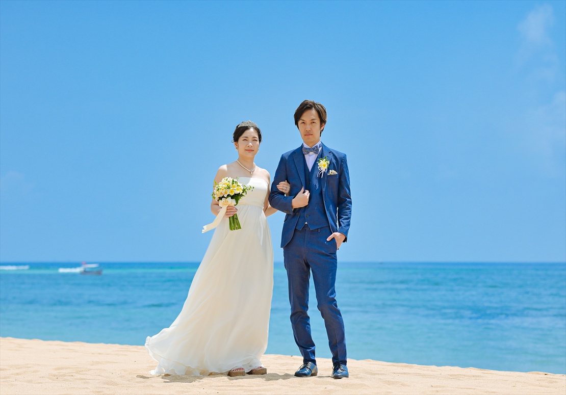 コンラッド・バリ挙式前撮影 ビーチ