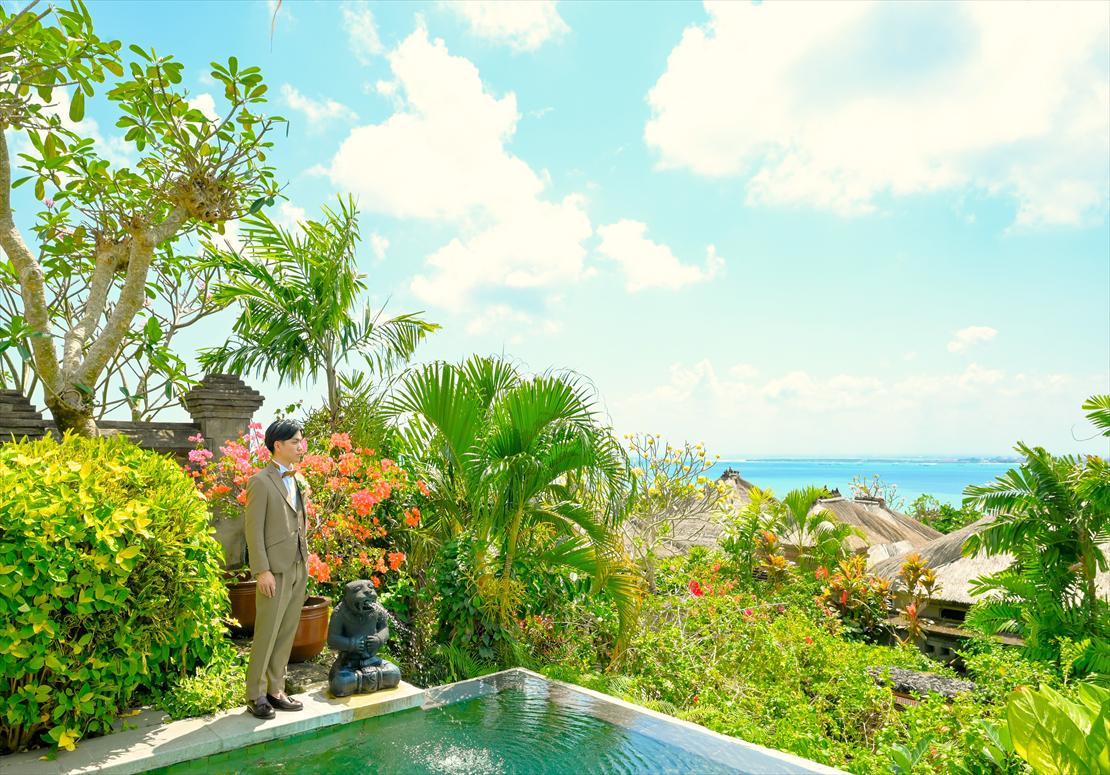 フォーシーズンズ・バリ挙式：お支度部屋