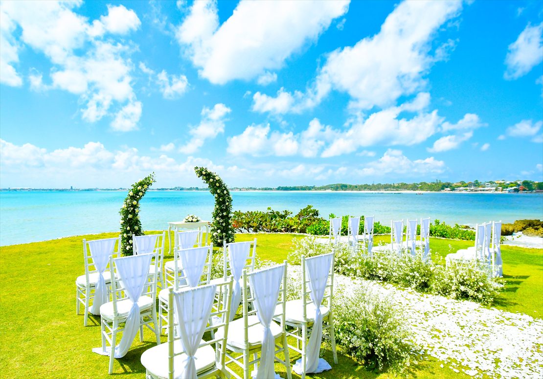 フォーシーズンズ・バリ挙式 ガーデン・ウェディング生花装飾