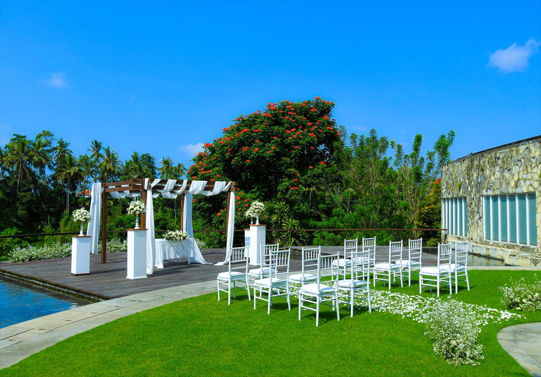 バリ島ウブド挙式：アルン・アウン・ガーデン・ウェディング