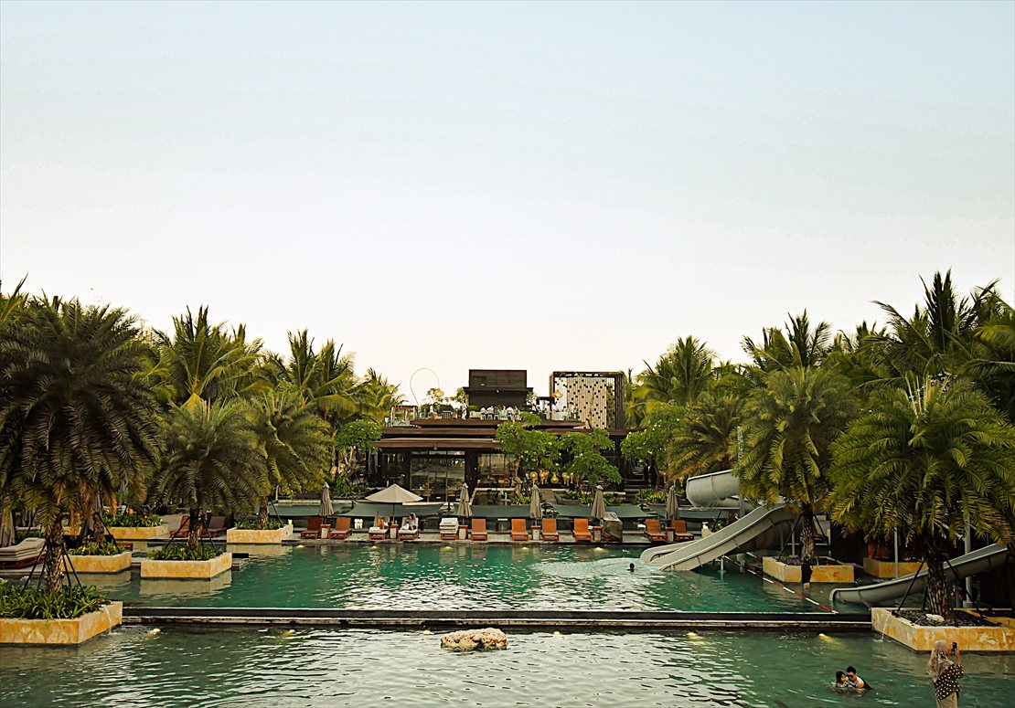 ケンピンスキ・バリ ウェディング パラ・レストラン全景