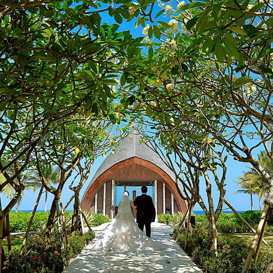 アプルヴァ・ケンピンスキ・バリ ウェディング オーシャンフロント・チャペル挙式・結婚式