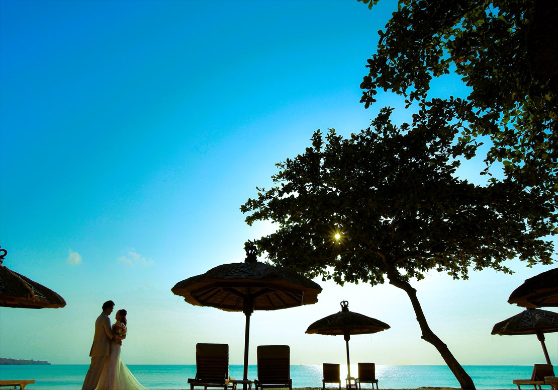 バリ島ウェディング　ウブドよりベルモンド・ジンバランへ移動