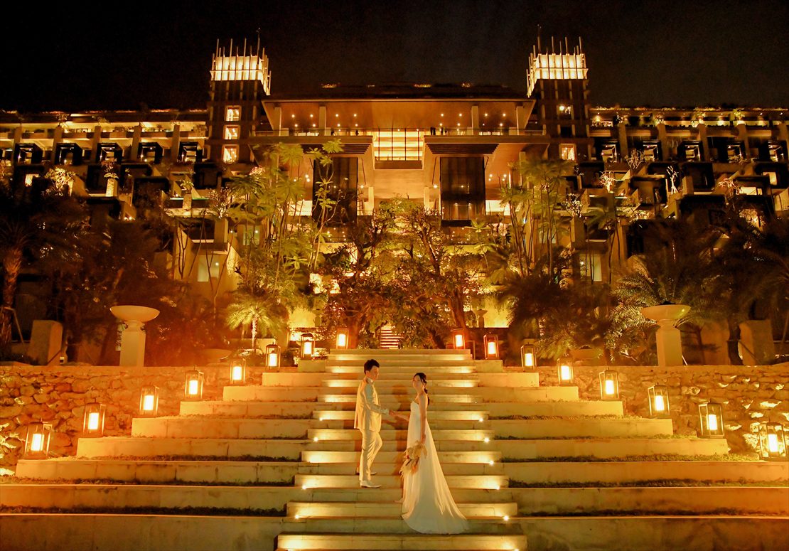 The Apurva Kempinski Bali Night Wedding (1)_R ケンピンスキ・バリ挙式 ナイト・ウェディング・フォト