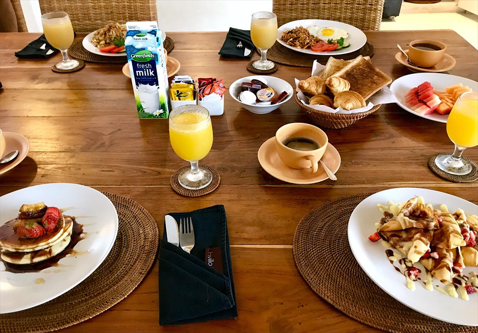 B-Villa+Spa Breakfast