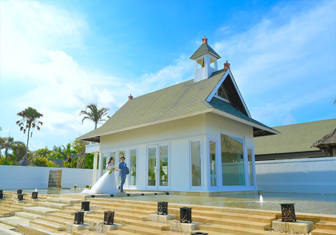 クラウド・ナイン・チャペル挙式後撮影