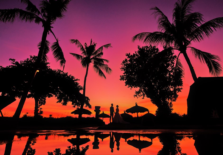 Belomond-Puri-Jimbaran-Sunset-Wedding-Photo ベルモンド・ジンバラン・プリ・バリ マジックアワー・フォトウェディング