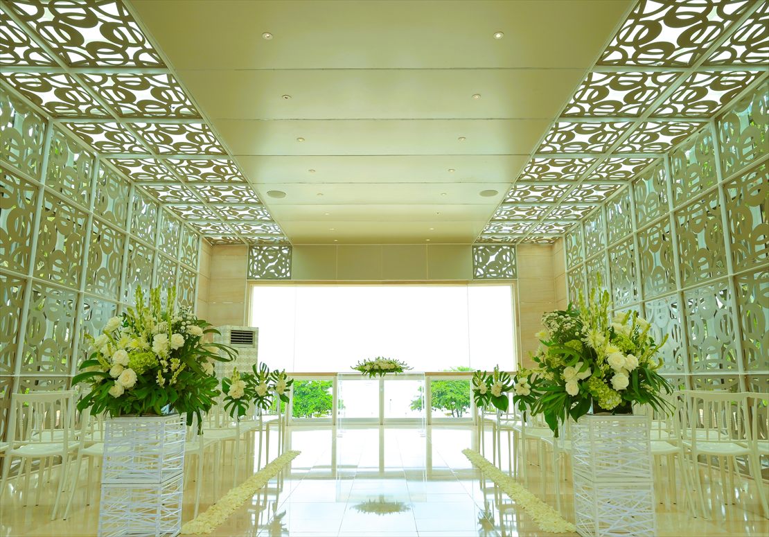 Harmony Chapel Mulia Bali Wedding (6)_R ザ・ムリア・バリ結婚式:生花挙式会場装飾