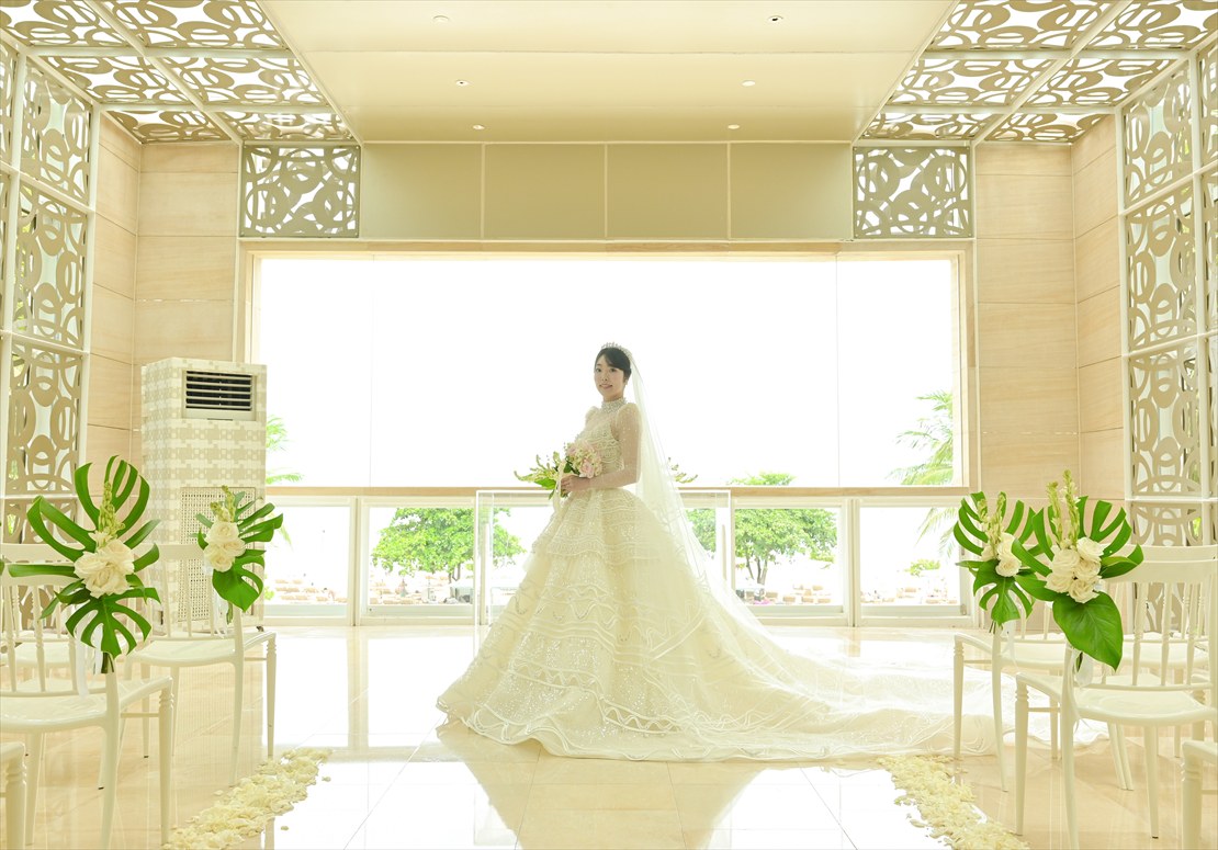 Mulia Bali Wedding Harmony Chapel (4)_R バリ島ウェディング ザ・ムリア・バリ 挙式後チャペル内撮影