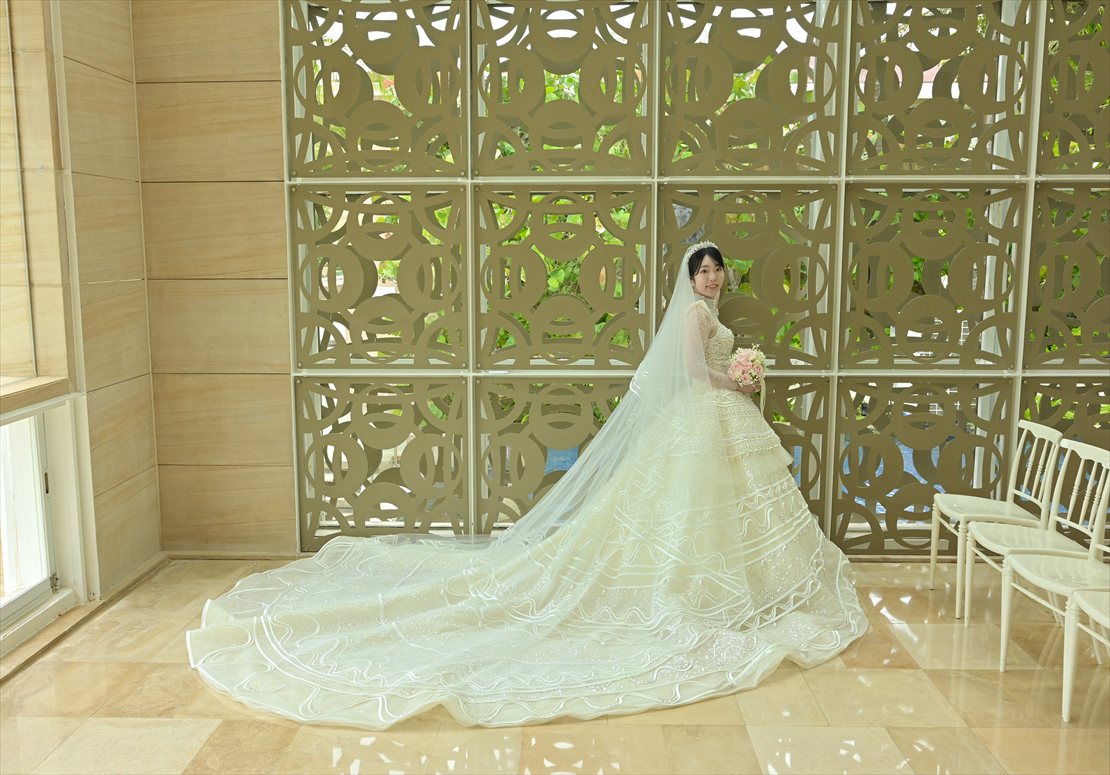 Mulia Bali Wedding Harmony Chapel (5)_R バリ島結婚式 ハーモニー・チャペル白銀の壁にて挙式後撮影