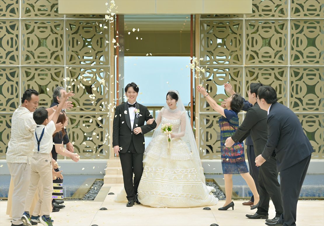 Mulia Bali Wedding Harmony Chapel (8)_R ザ・ムリア・バリ挙式 生花フラワーシャワー