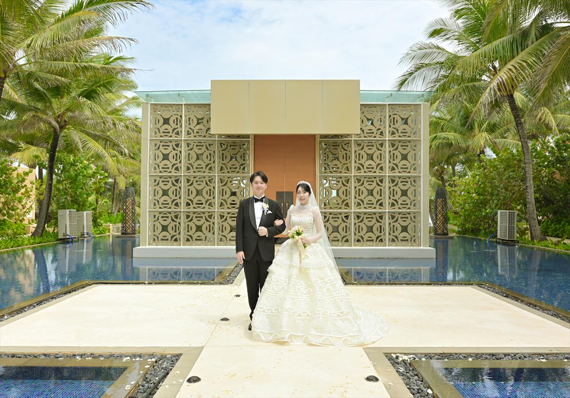 Mulia Bali Wedding Harmony Chapel (9)_R ザ・ムリア・バリ結婚式 ハーモニー・チャペル挙式後撮影