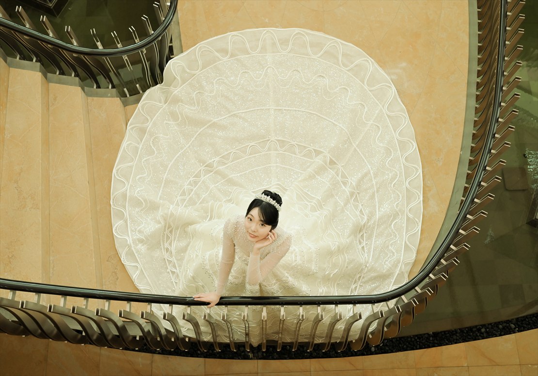 The Mulia Bali Wedding Photo (8)_R バリ島結婚式 新婦様ドレス・ショット