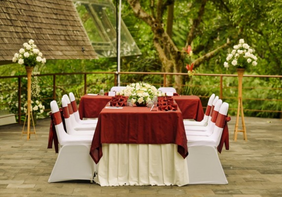 バリ島パーティー会場装飾