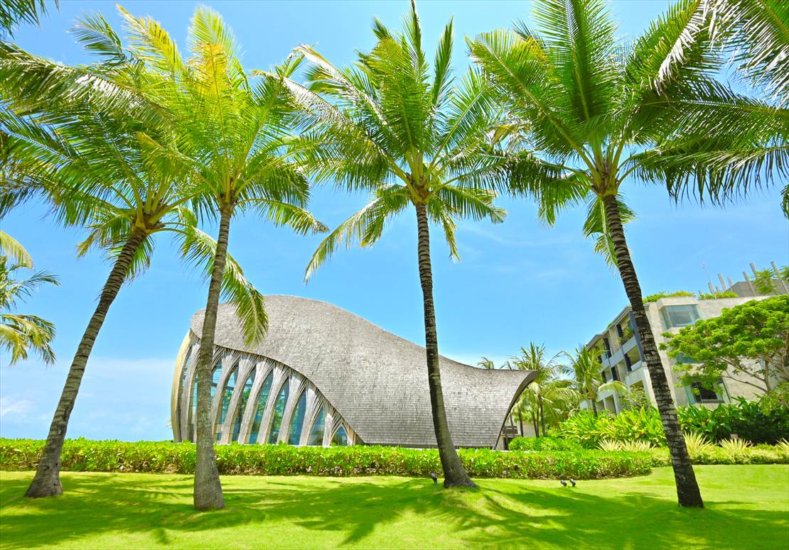 アプルヴァ・オーシャンフロント・チャペル全景