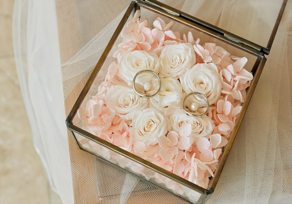 The Mulia Bali Harmony Chapel Wedding (6)_R プリザーブド・フラワー リングピロー