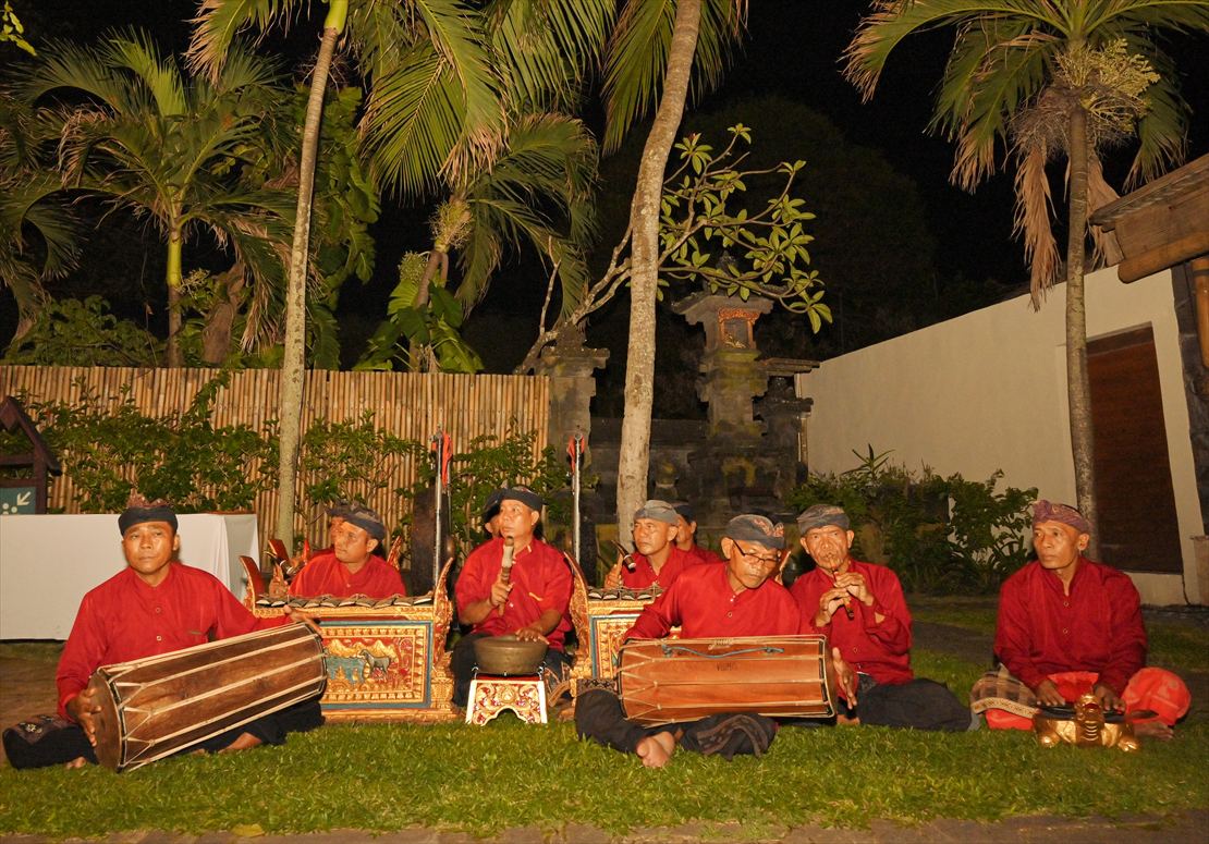 Bali Sunset Wedding Party Belmond Jimbaran (15) オプション:ガムラン生演奏