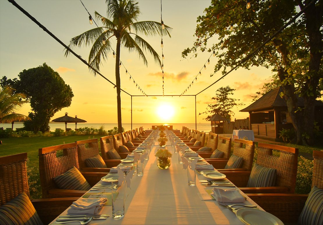 Bali Sunset Wedding Party Belmond Jimbaran (5) ベルモンド・ジンバラン サンセットパーティー