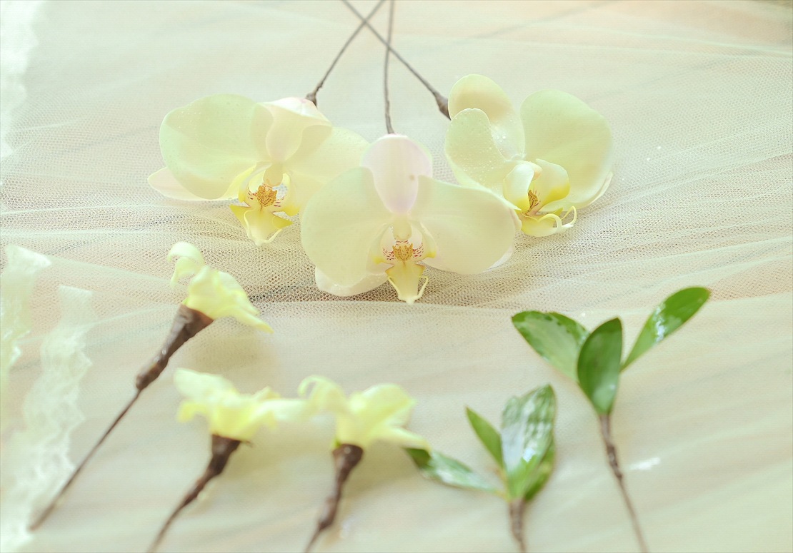 The Apurva Kempinski Bali Wedding Ceremony (2) 挙式プラン:生花ヘッドピース