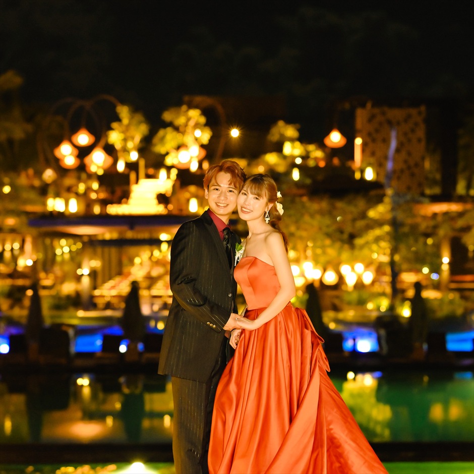 バリ島挙式・結婚式　ケンピンスキ・バリ・オーシャンフロント・アプルヴァ・チャペル　ナイト・ウェディング　お客様体験談・口コミ評価・レポート