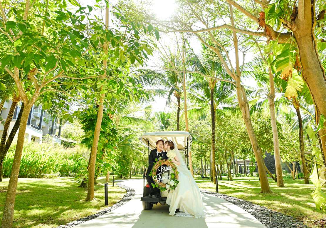新郎新婦様専用ウェディングバギー　バリ島結婚式
