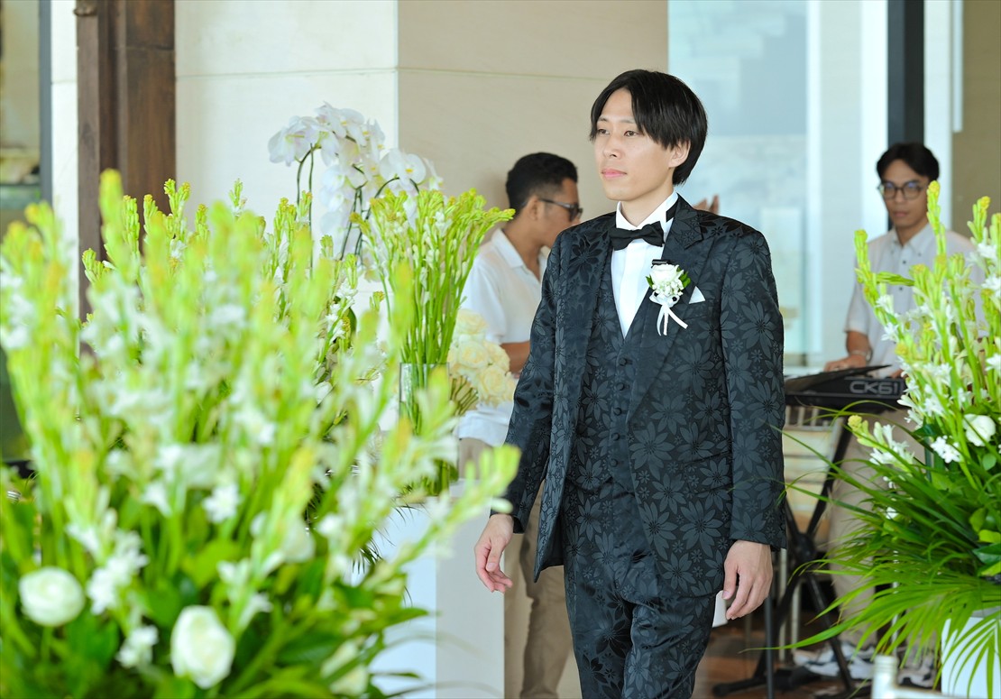 新郎様ご入場シーン