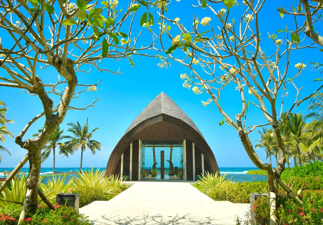 Bali Chapel Wedding Kempinski (18) バリ島ウェディング オーシャンフロント・アプルヴァ・チャペル