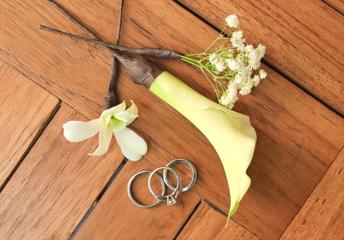 Bali Chapel Wedding Kempinski (3) ウェディングプラン:生花ヘッドピース