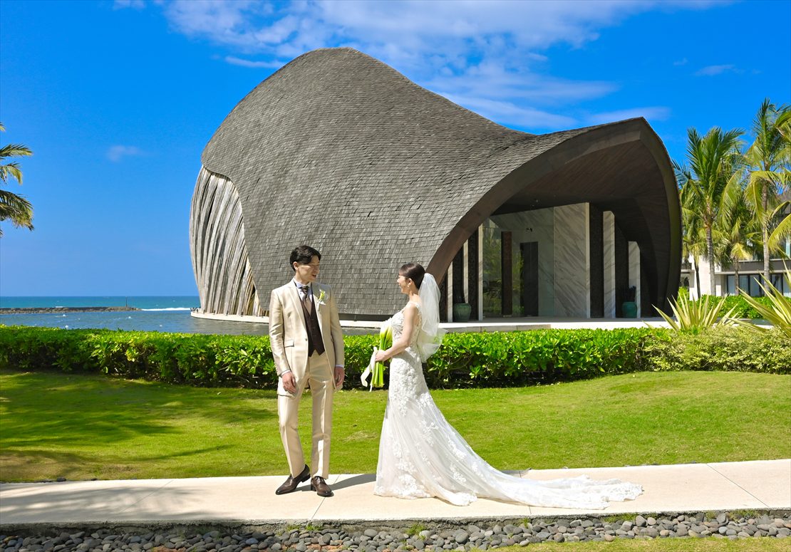 Bali Chapel Wedding Kempinski (9) ケンピンスキ・バリ フォトウェディング