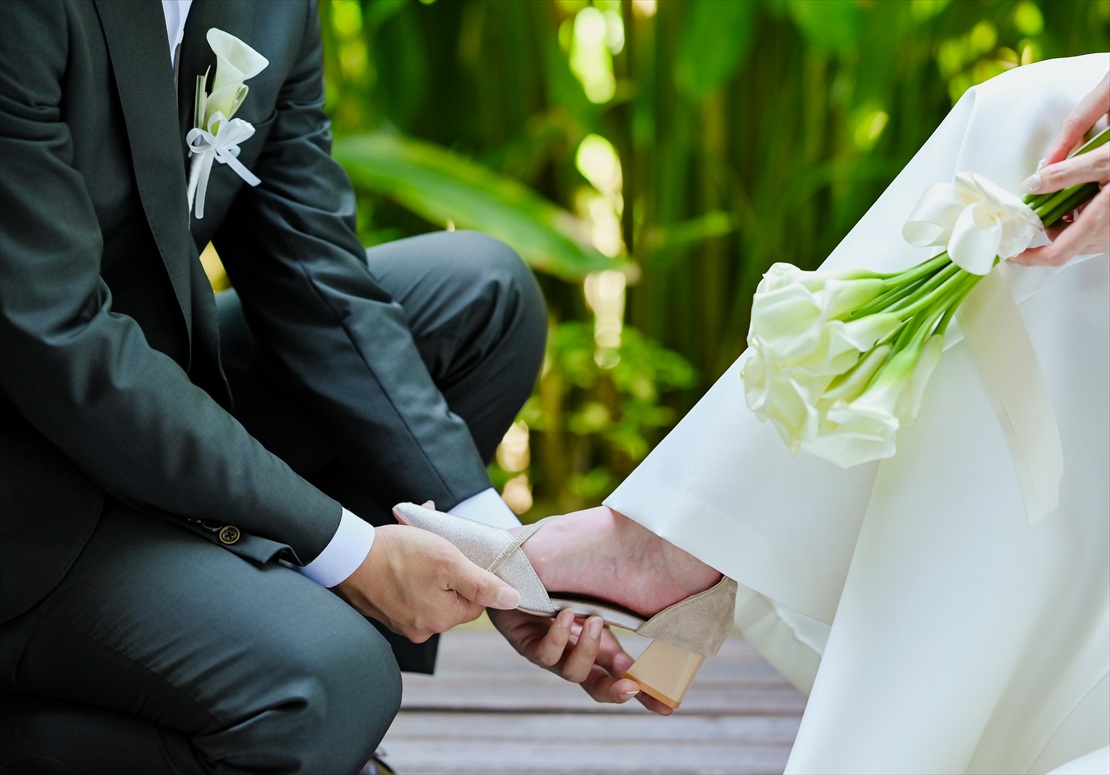 Bali kempinski Wedding Ceremony (7) ケンピンスキお仕度部屋にて